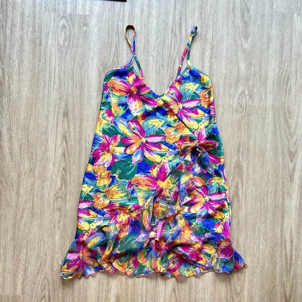 Cinema Exile Floral Slip Dress